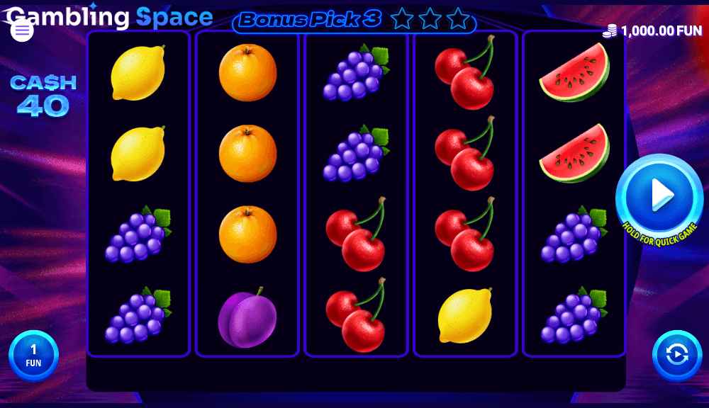 Cash 40 – Screenshot 1