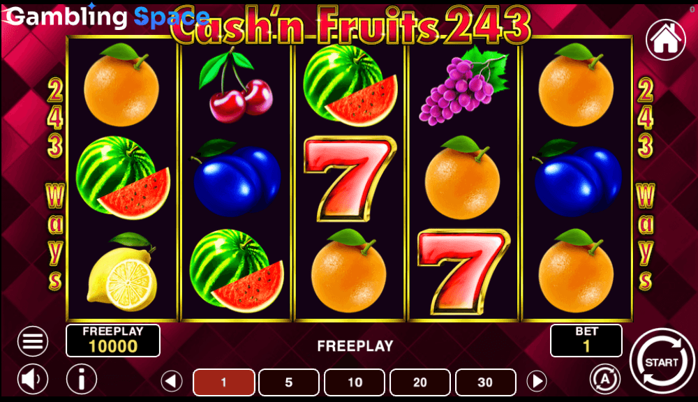 Cash'n'Fruits 243 – Screenshot 2