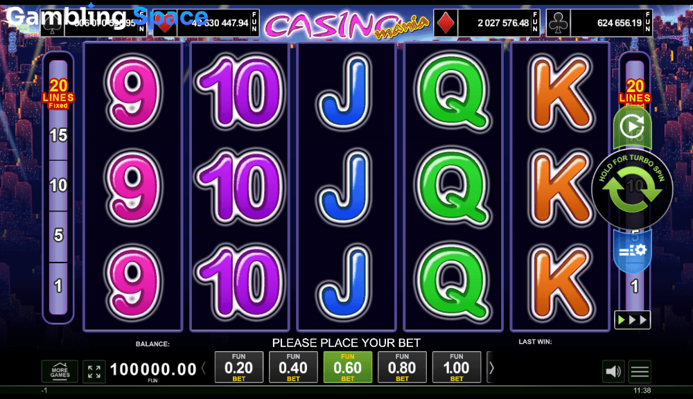 Casino Mania – Screenshot 1
