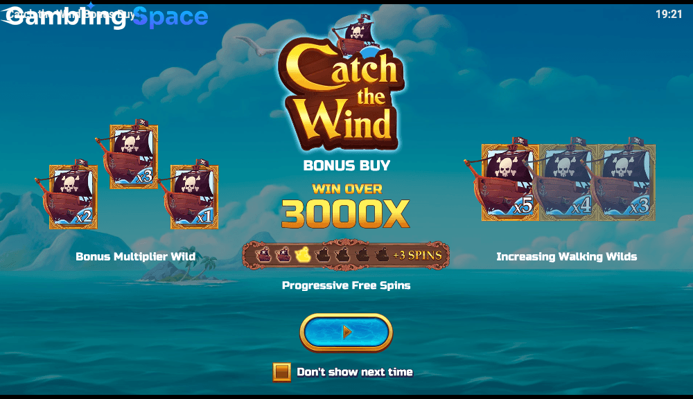 Catch The Wind Bonus Buy – Screenshot 1