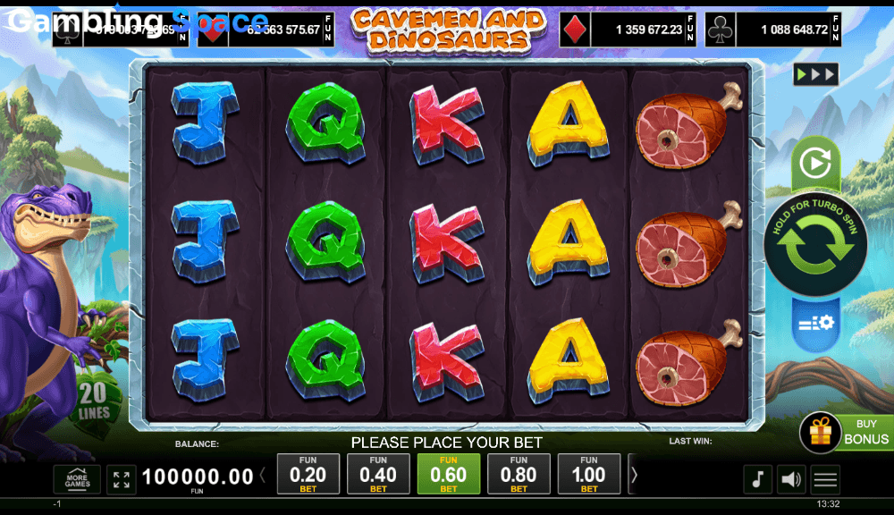 Cavemen and Dinosaurs – Screenshot 1