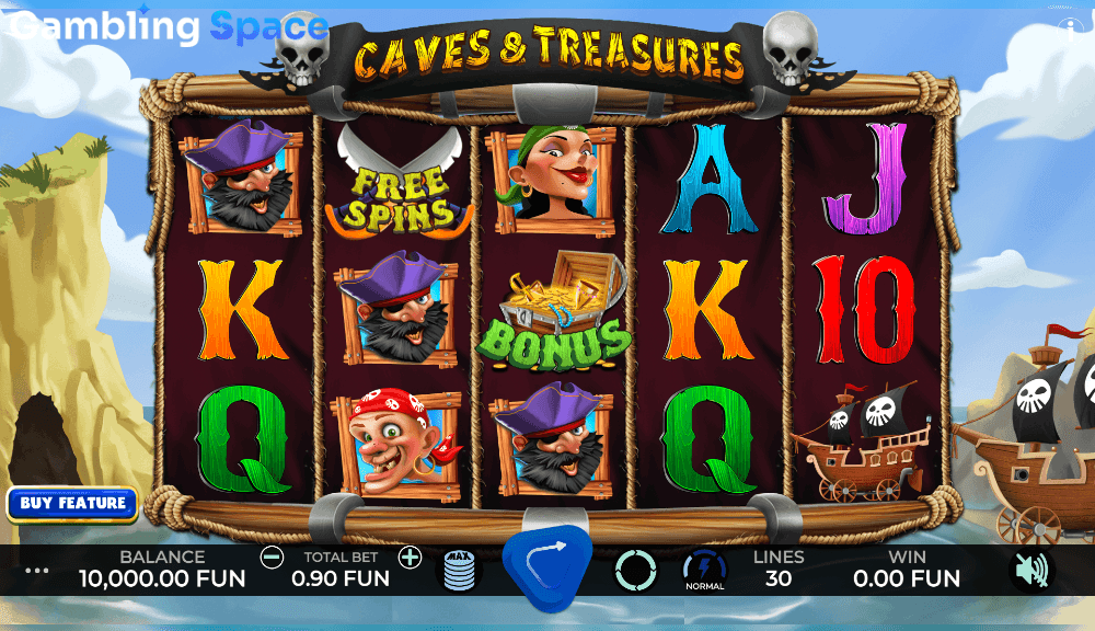 Caves & Treasures – Screenshot 1
