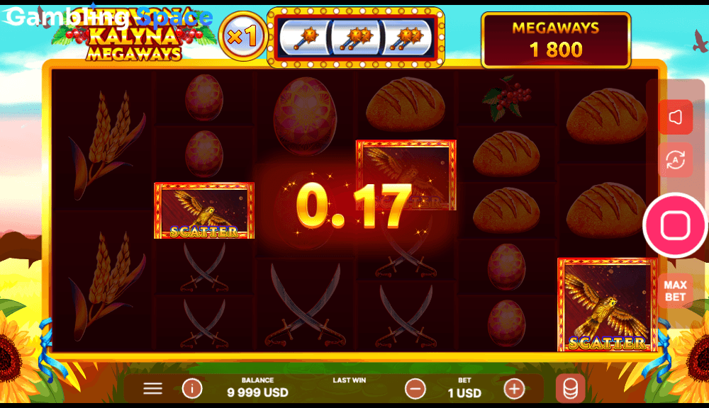 Chervona Kalyna Megaways – Screenshot 3