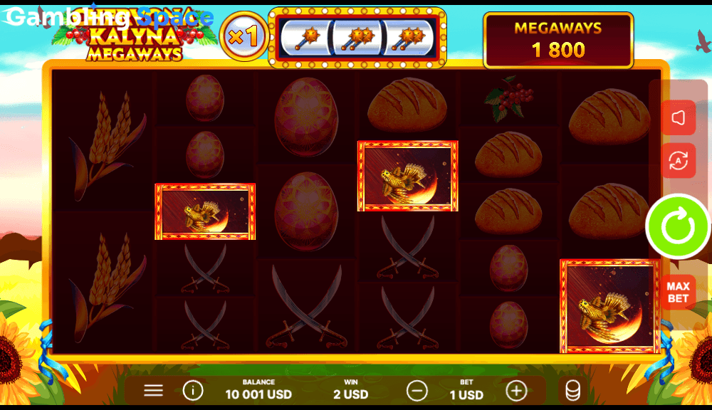 Chervona Kalyna Megaways – Screenshot 4