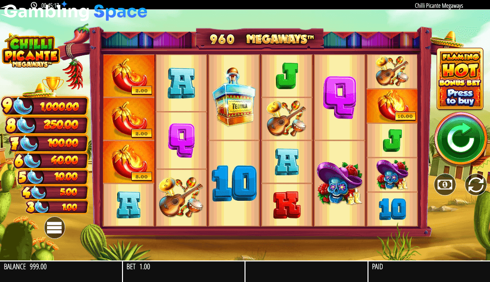 Chilli Picante Megaways – Screenshot 4