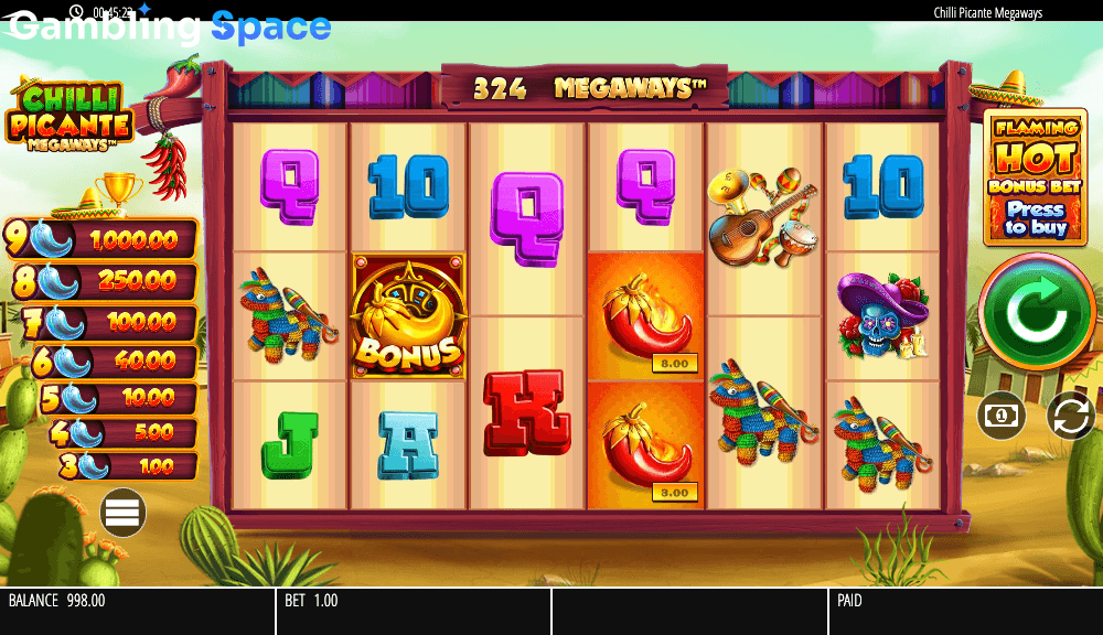 Chilli Picante Megaways – Screenshot 5