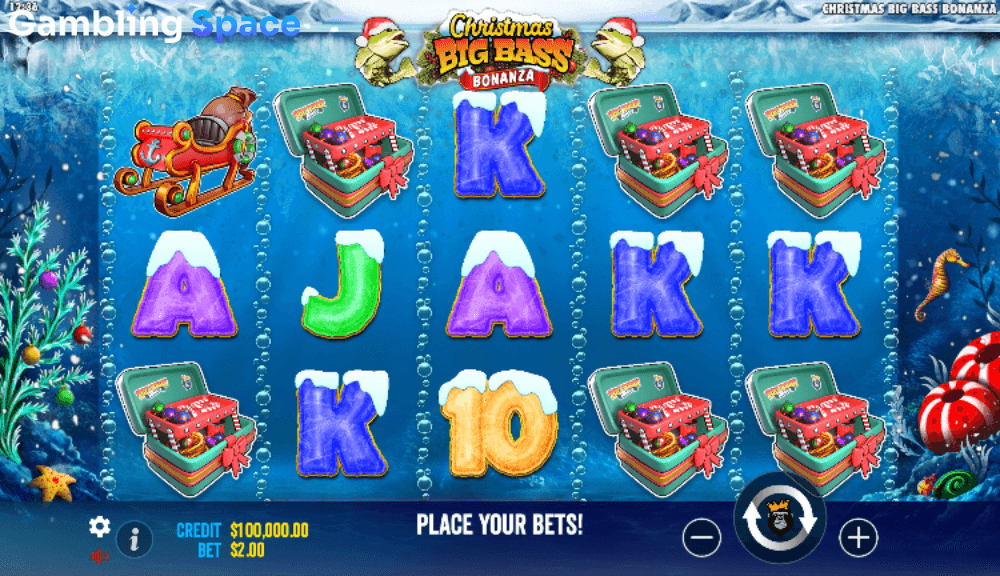 Christmas Big Bass Bonanza – Screenshot 1