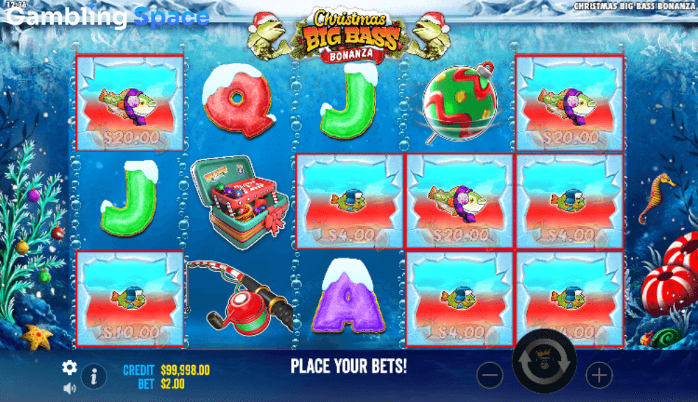 Christmas Big Bass Bonanza – Screenshot 2