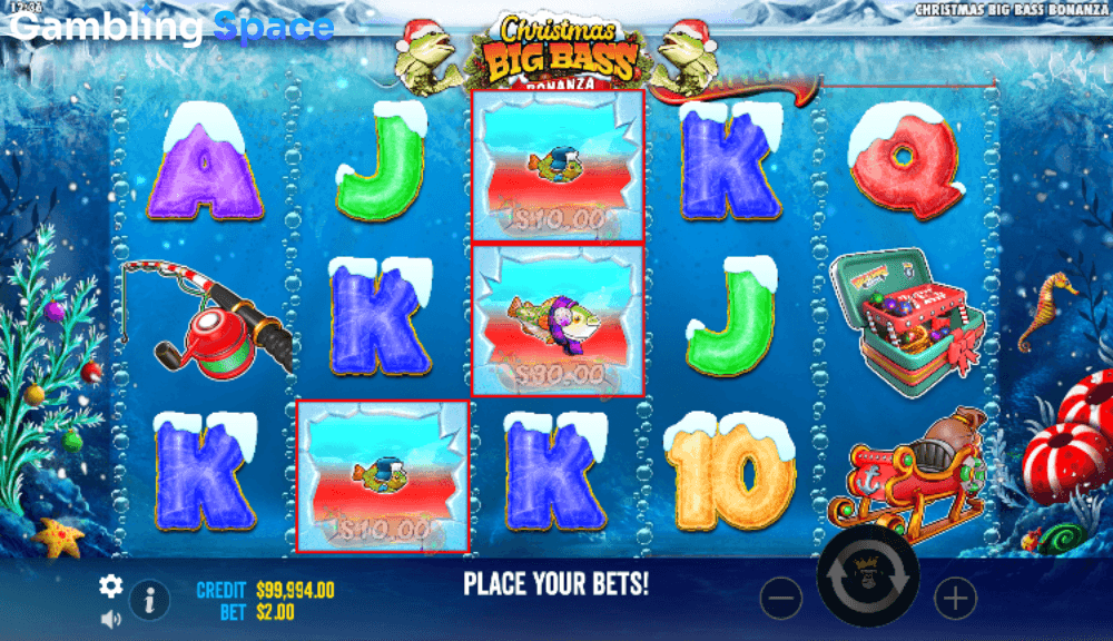 Christmas Big Bass Bonanza – Screenshot 4