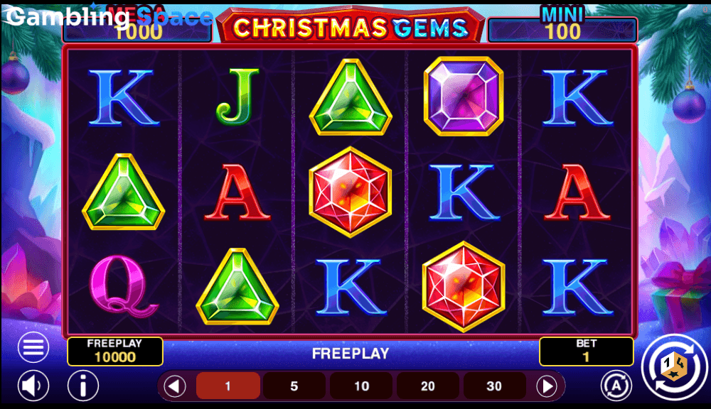 Christmas Gems Hold & Win – Screenshot 2