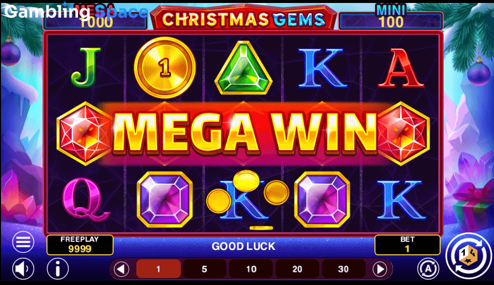 Christmas Gems Hold & Win – Screenshot 3