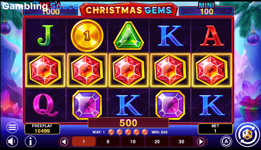 Christmas Gems Hold & Win – Screenshot 4