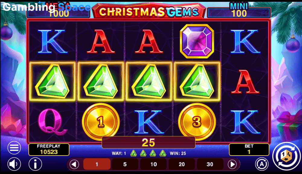 Christmas Gems Hold & Win – Screenshot 6