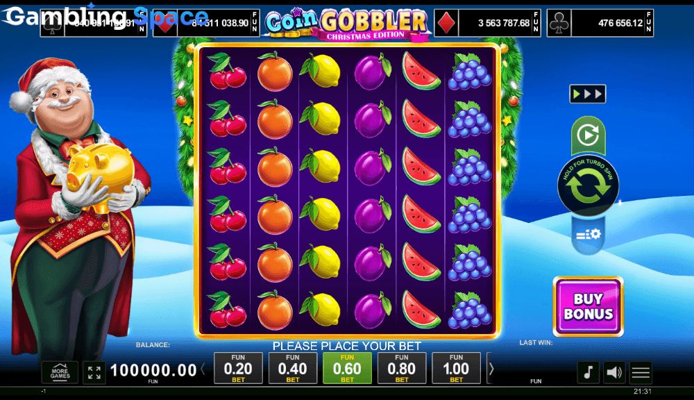 Coin Gobbler Christmas Edition – Screenshot 1