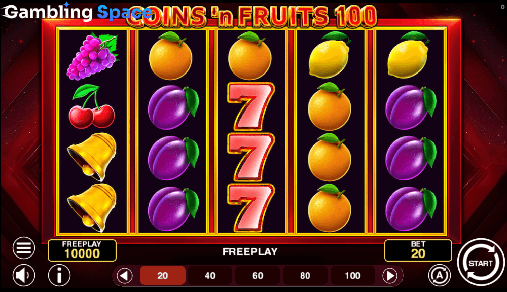 Coins'n Fruits 100 – Screenshot 2