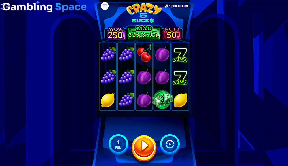 Crazy 5 Bucks – Screenshot 1