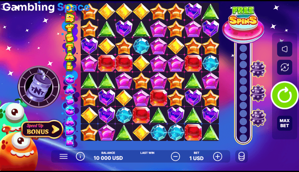 Crystal Cascade – Screenshot 2