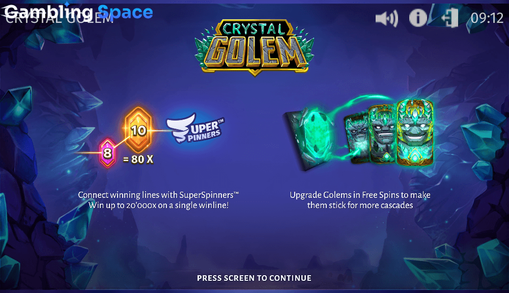 Crystal Golem – Screenshot 1