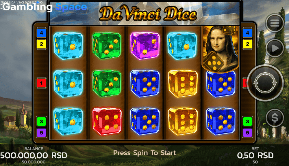 Da Vinci Dice – Screenshot 1