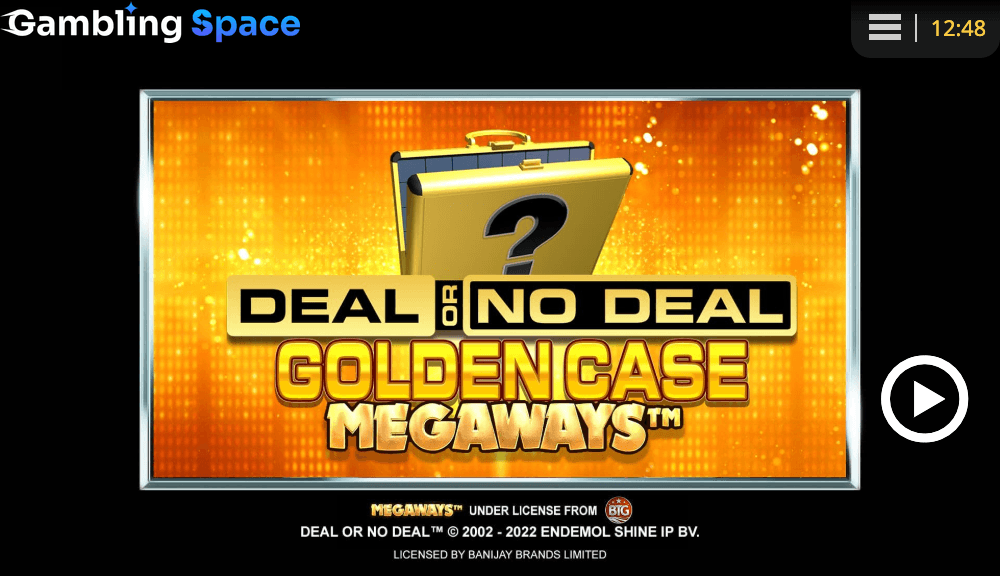Deal or No Deal: Golden Case Megaways – Screenshot 1
