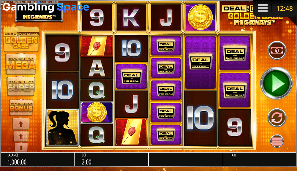 Deal or No Deal: Golden Case Megaways – Screenshot 3