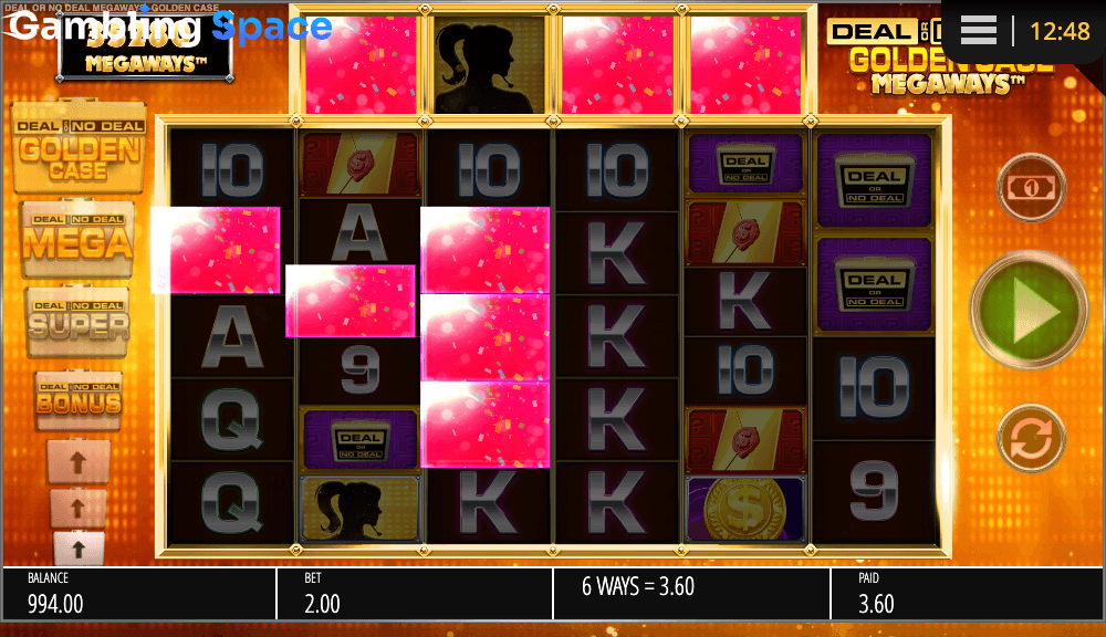 Deal or No Deal: Golden Case Megaways – Screenshot 6