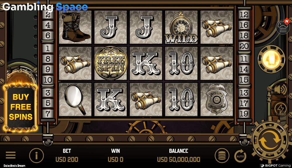 Detective’s Dream – Screenshot 1