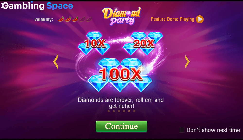 Diamond Party – Screenshot 1