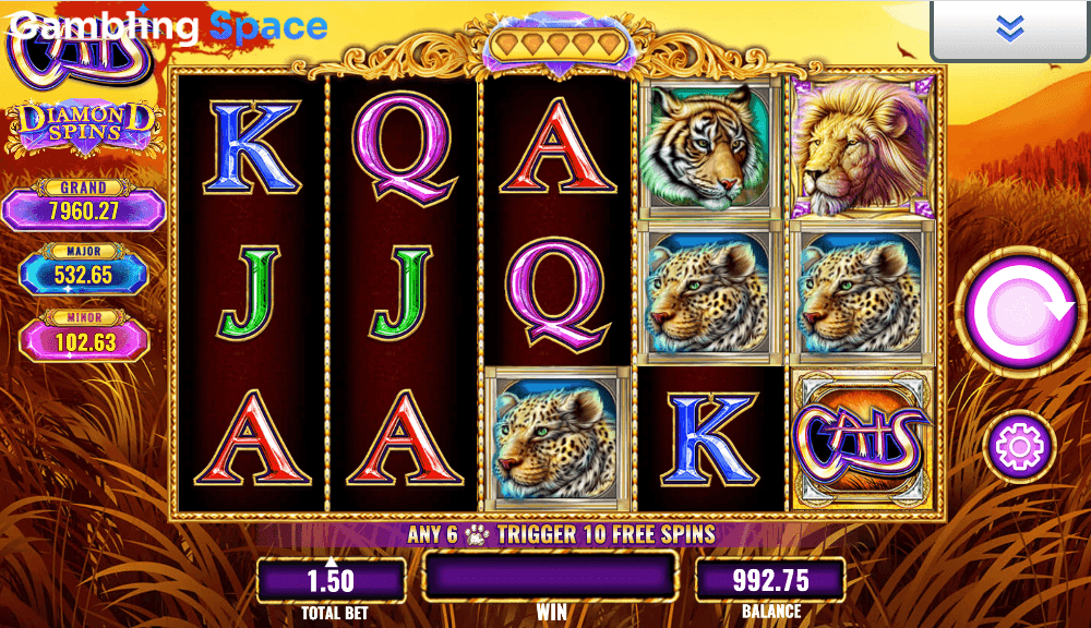Diamond Spins Cats – Screenshot 6