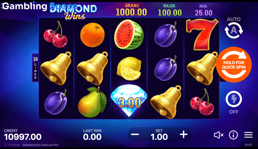 Diamond Wins: Hold and Win – Screenshot 5