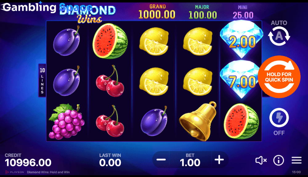 Diamond Wins: Hold and Win – Screenshot 6