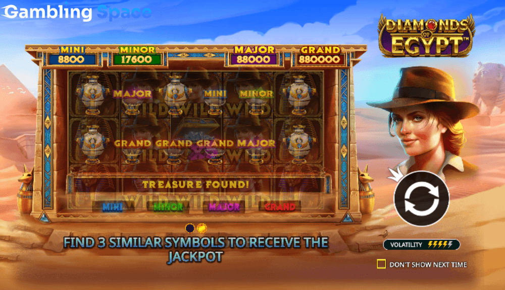 Diamonds of Egypt – Screenshot 1