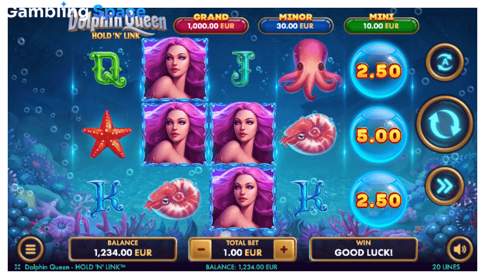Dolphin Queen Hold n Link – Screenshot 2