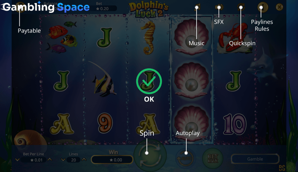Dolphin's Luck 2 – Screenshot 1