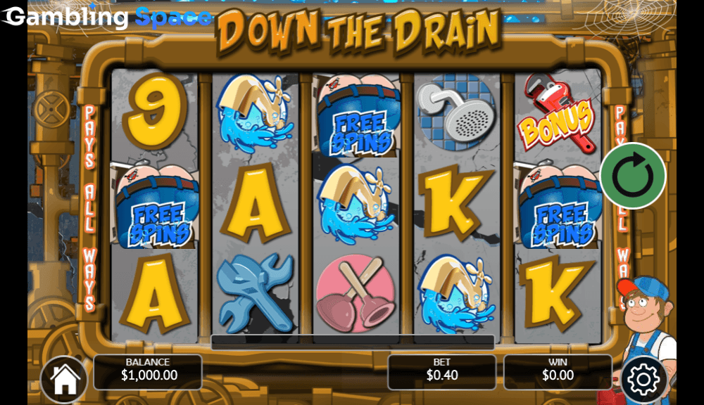 Down the Drain – Screenshot 1