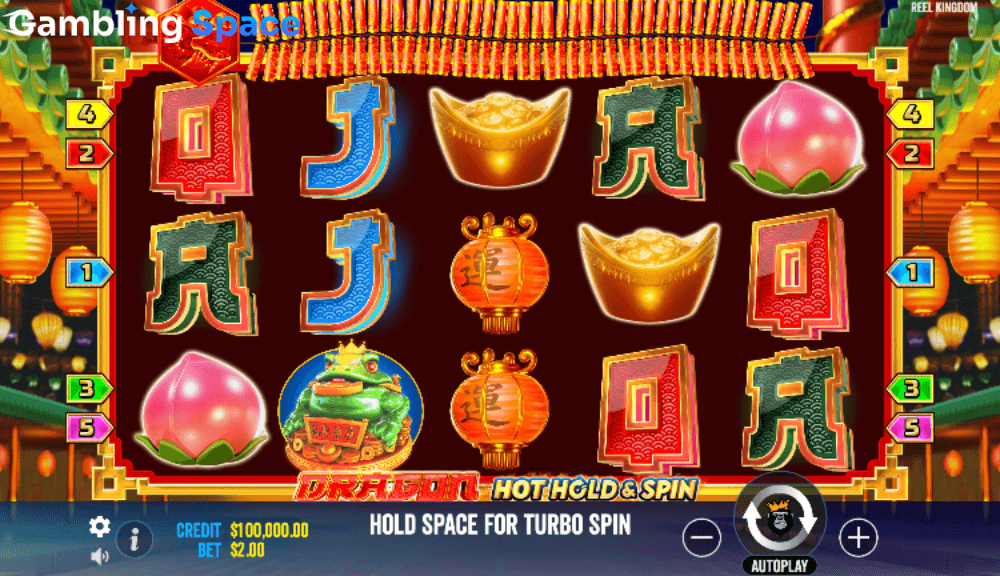 Dragon Hot Hold & Spin – Screenshot 2