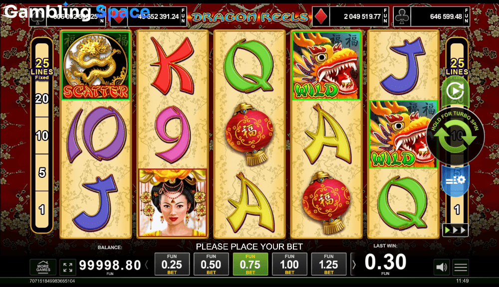 Dragon Reels – Screenshot 3