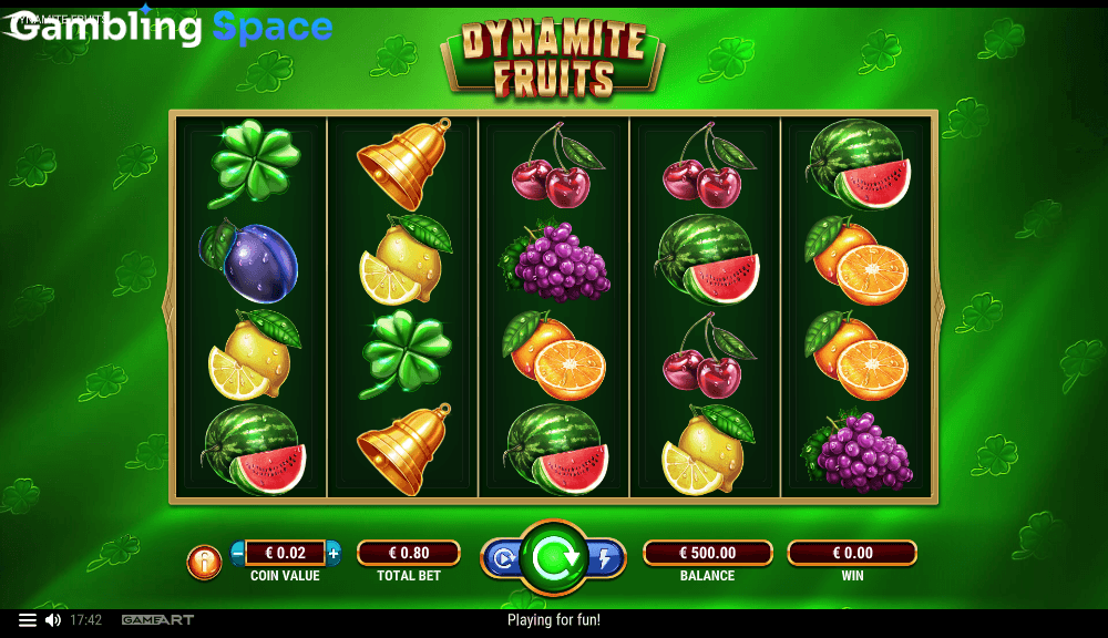 Dynamite Fruits – Screenshot 2