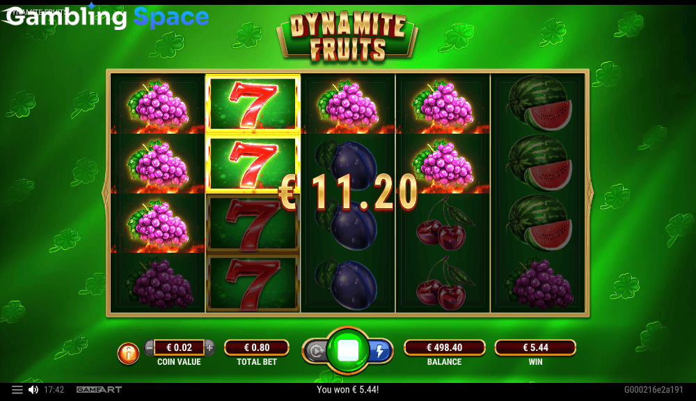 Dynamite Fruits – Screenshot 4