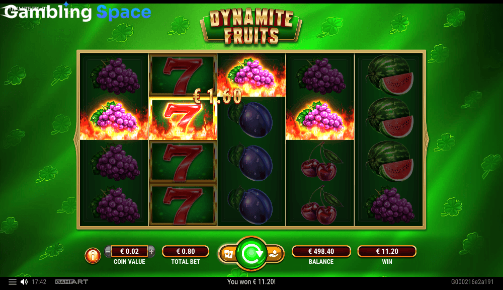 Dynamite Fruits – Screenshot 5