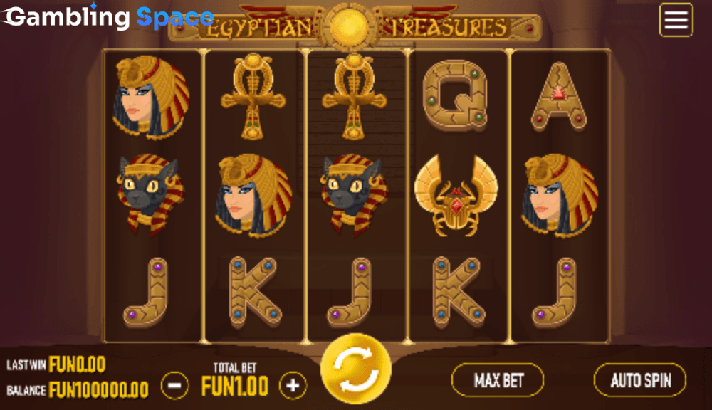 Egyptian Treasures (Urgent Games) – Screenshot 1