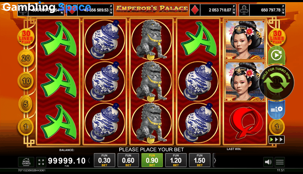 Emperor's Palace – Screenshot 2