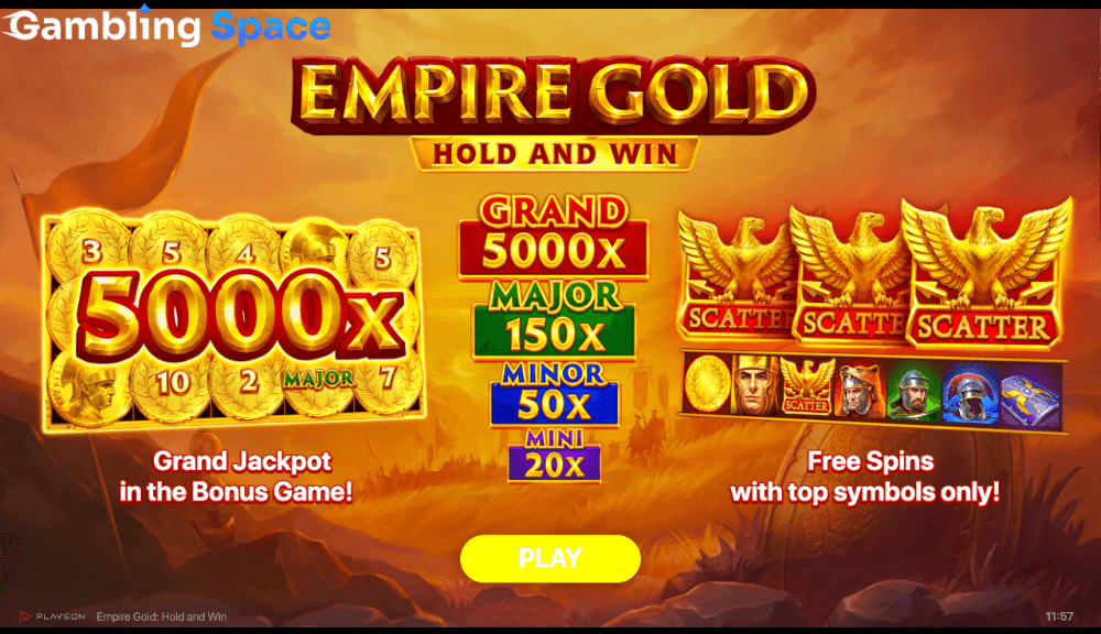 Empire Gold: Hold and Win – Screenshot 1