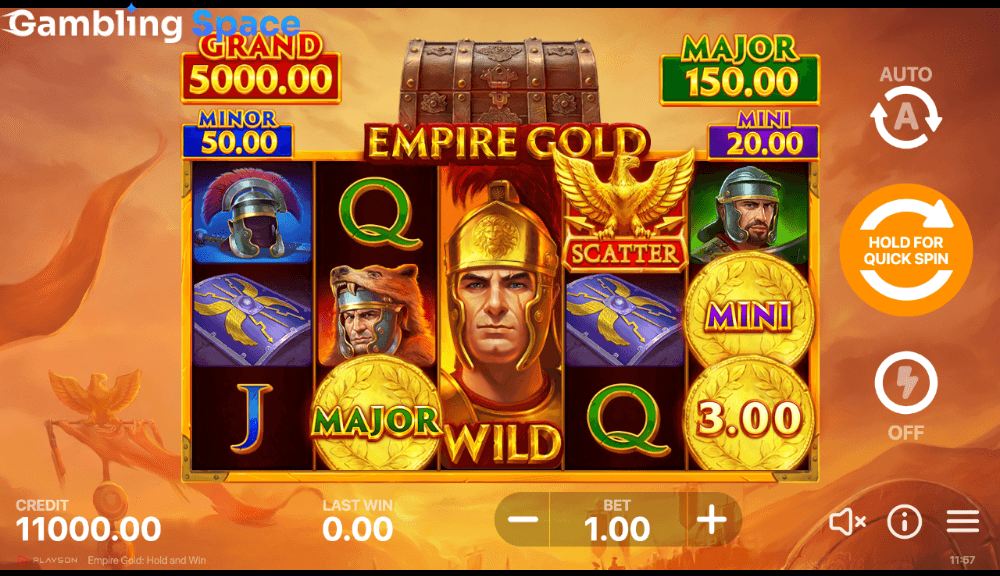 Empire Gold: Hold and Win – Screenshot 2