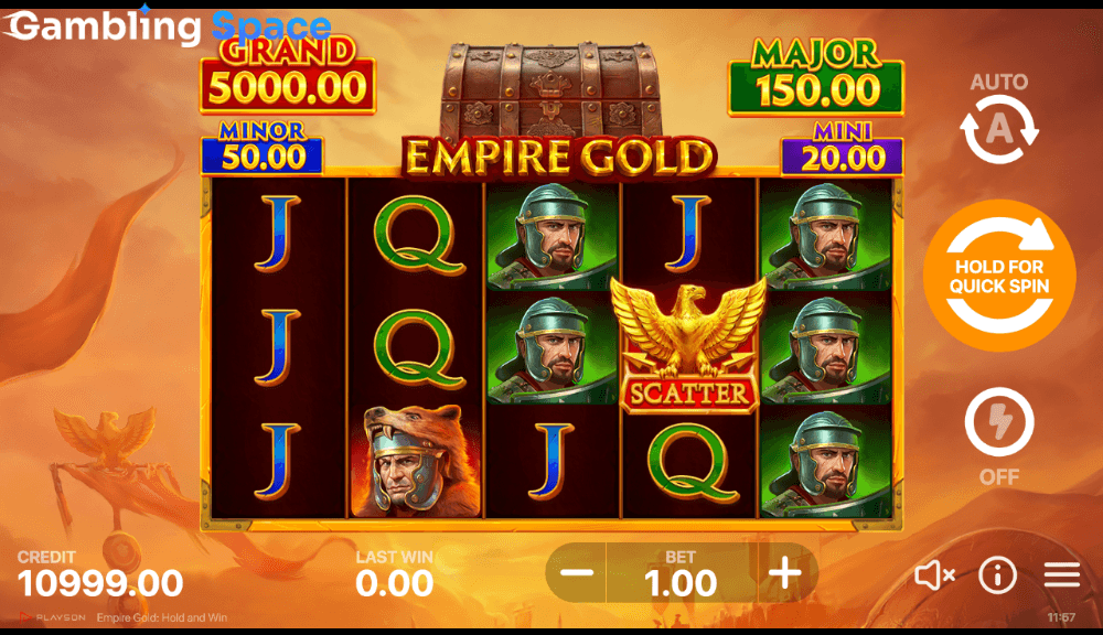 Empire Gold: Hold and Win – Screenshot 3
