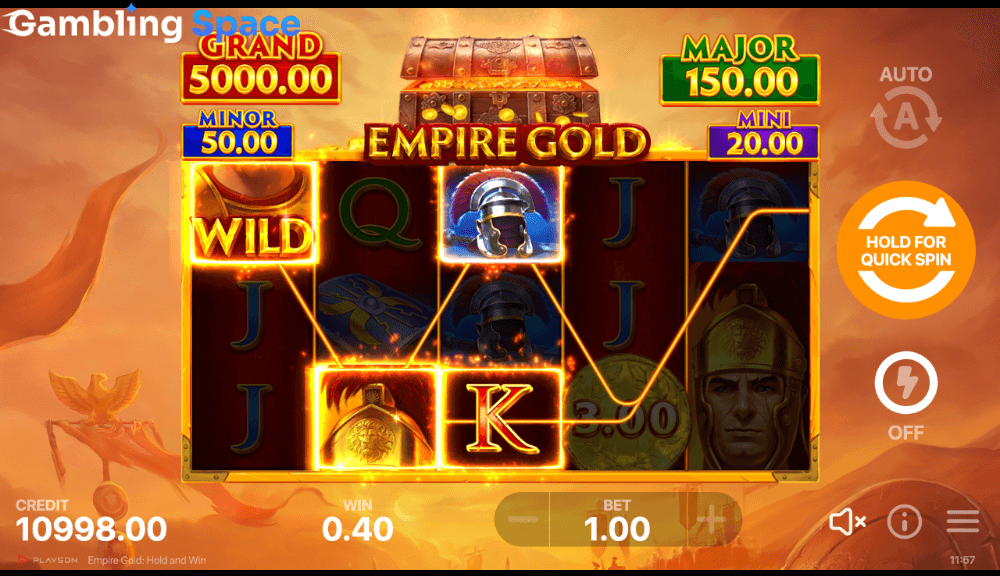 Empire Gold: Hold and Win – Screenshot 4