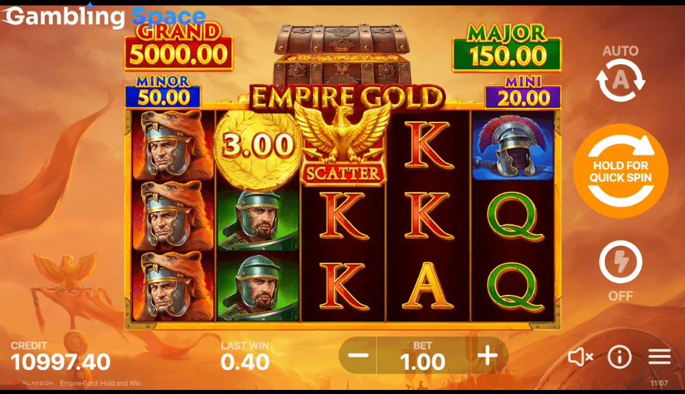 Empire Gold: Hold and Win – Screenshot 5