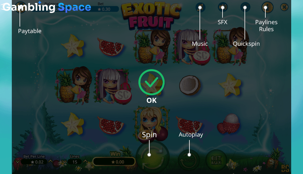 Exotic Fruit – Screenshot 1