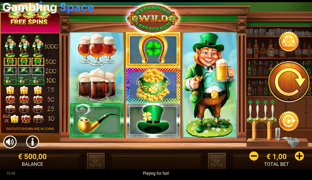 Expanding Wild Leprechaun – Screenshot 2
