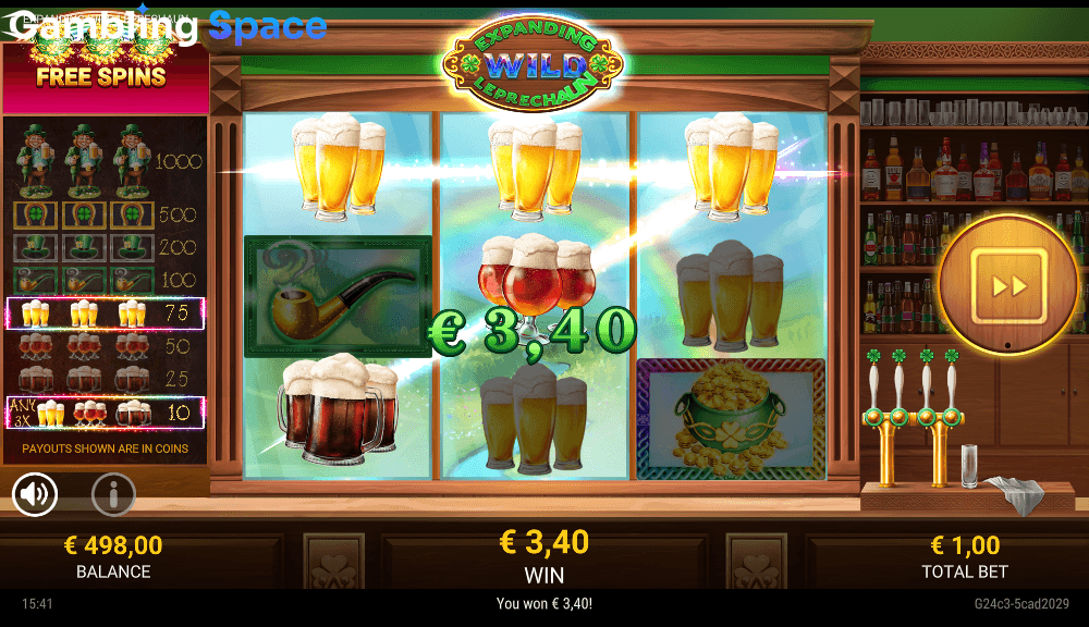 Expanding Wild Leprechaun – Screenshot 4